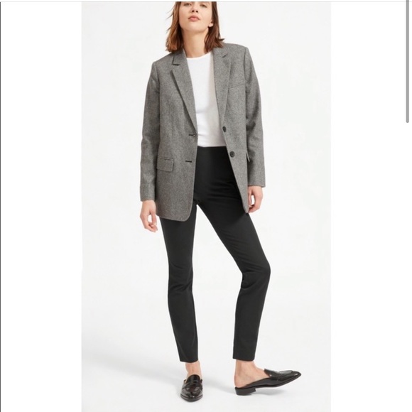 Everlane Dress Pants Side Zip Elastic Waist 4 CQ - Picture 6 of 11